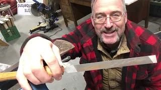 Sharpening an axe with a file - What's best?