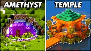 ► 3 Rumah Pemula Sederhana Untuk Kelangsungan Hidup Minecraft! #3