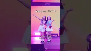 Handong & Gahyeon LOVE finally performing Love Shake! The rest of Dreamcatcher tho... 😂