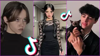 Wednesday Addams Dance - i'll Dance Dance Dance With My Hands Hands Hands - TikTok Compilation #3