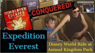 Animal Kingdom EXPEDITION EVEREST Conquered in 4K | Disney World