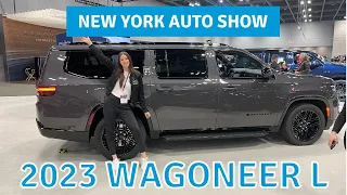 I HAVE A CRUSH ON THE 2023 Wagoneer L Carbide | NY AUTO SHOW