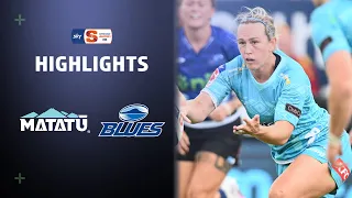 HIGHLIGHTS | Matatū v Blues Women | Round 1, 2024