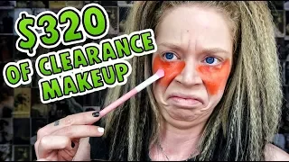 Full Face of ULTA CLEARANCE MAKEUP- I Spent $320 to LOOK LIKE THIS???