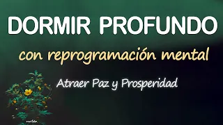 REPROGRAMACIÓN DEL SUBCONSCIENTE💚DORMIR PROFUNDO ATRAER PROSPERIDAD Y PAZ | MEDITACION GUIADA ZEN