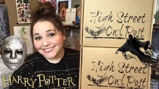 High Street Owl Post | Harry Potter Subscription Box | October and December Box 2019