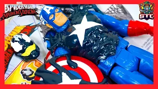 CAPITAN AMERICA VENOMIZADO UNBOXING - CAPITAN VENOM RESEÑA