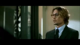 Sexy Johnny Depp speaking french in a cameo role (English subtitles in description)