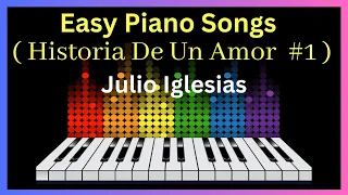 Julio Iglesias (Historia De Un Amor) Keyboard Lesson Intermediate / Advance - Piano Tutorial