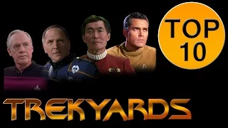 Trekyards Top 10 - Federation Captains (Other)