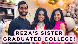 Reza's Sister Graduated College!