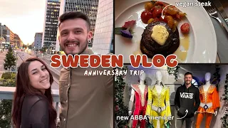 Sweden anniversary travel vlog (Stockholm, vegan steak, ABBA museum, Vasa museum) | Kendra Farrugia