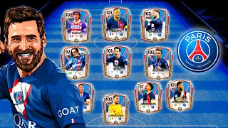 I Built Legendary PSG Squad Ft Messi, Neymar, Ronaldinho - Special Edition Squad! FC Mobile 24