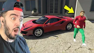 RONALDONUN SÜPER ARABASINI VE ZENGIN EVINI BULDUM - GTA 5 MODS