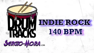 Drum track Indie rock 140 BPM