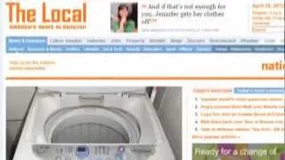 7 Year Old Rescued from Washing Machine