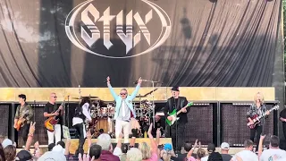 Styx - Lady live at Indiana State Fair, Indianapolis, IN 8/4/23