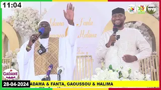 Cérémonie de mariage de fille de seyda Mamy Sacko Fanta Traoré et Adama Sanoh hafiz le 28 avril 2024