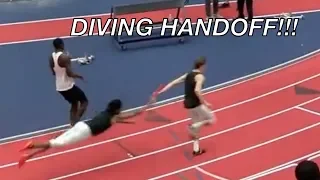 DIVING Indoor 4x200m Handoff