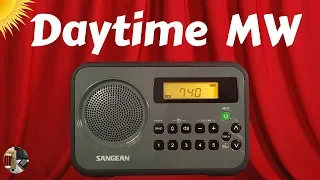 Sangean PR-D18 AM FM Radio Daytime AM