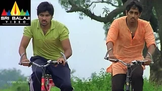 Baava Movie Climax Cycle Race Scene | Siddharth, Pranitha | Sri Balaji Video