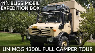 UNIMOG 1300L - Bliss Mobil Expedition Camper Tour ( full of surprises and unique solutions )