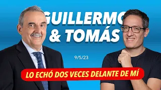 Guillermo Moreno con Tomás Méndez 9/5/23