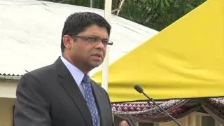 Fijian Attorney General Aiyaz Sayed-Khaiyum, Chief Guest at the Naboro Prisons passout parade