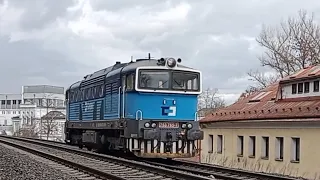 Vlaky Mladá Boleslav 16.3.2024 /přeprava tramvají T3 na Pn62405(w/DoksyTrainspotting)