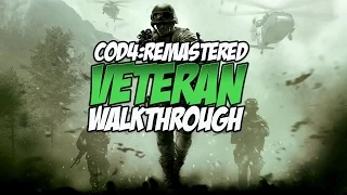 Call of Duty 4: Modern Warfare Remastered Veteran Walkthrough | 12: Heat