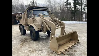 The Mog ,   Freightliner FLU419 Military Unimog General info and operation