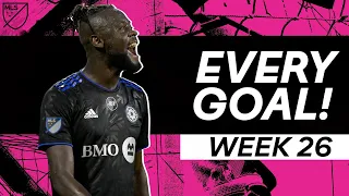 Watch Every Single Goal from Week 26 in MLS!