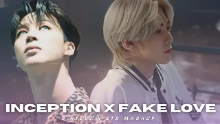 INCEPTION x FAKE LOVE (ATEEZ & BTS MASHUP) || ohomix