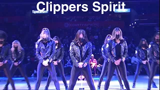 Clippers Spirit (Los Angeles Clippers Dancers) - NBA Dancers - 1/11/2022 dance performance