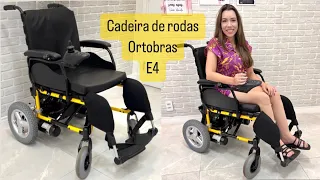 Tour pela cadeira de rodas modelo E4 da Ortobras