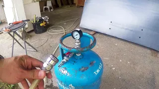 LPG Propane Tank to Air Tank