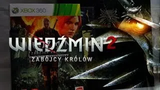 Wiedźmin 2 Mroczna Edycja (Xbox 360) - Unboxing