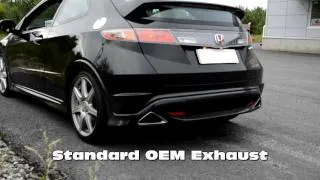 Civic Type R FN2 Martelius Exhaust sound check