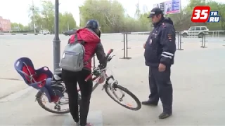 В Вологде сотрудники полиции задержали подозреваемого в краже детских велосипедов и колясок