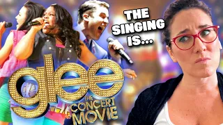 Vocal Coach Reacts GLEE - 3D CONCERT MOVIE | WOW! They were...