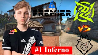 m0NESY не дрогнул! G2 vs NIP Inferno Spring Groups BLAST Premier 2022 CS GO