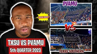 BandHead REACTS to  PVAMU vs. TXSU - 5th Quarter | Labor Day Classic 2023