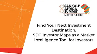 Find Your Next Investment Destination: SDG Investor Maps as a Market Intelligence Tool for Investors