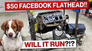 I Bought a $50 Ford Flathead V8 Engine on Facebook Marketplace! Will It Run?!?