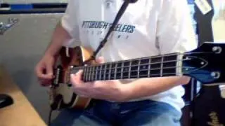 The Beatles - Don't Let Me Down Bass Cover - Hofner 62 Reissue