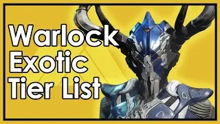 Destiny Forsaken: The Best & Worst Warlock Exotic Armor (Datto's Tier List)