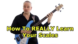 How To REALLY Learn Your Scales -  Spelling Drills