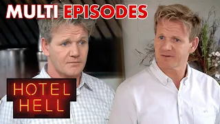 Duo Distress at Curtis House Inn and Lakeview Hotel | FULL EPISODES | Hotel Hell