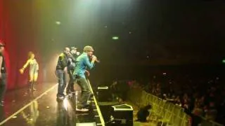 Tomi Popovič Performing live with Backstreet Boys Japan