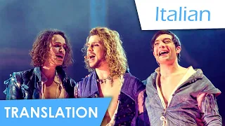 Roméo et Juliette | Les rois du monde (Italian) Lyrics & Translation